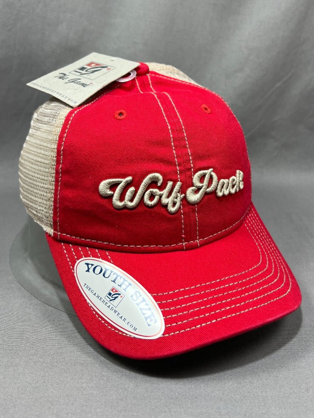 North Carolina State Wolf Pack The Game Snapback Hat Adjustable Dad Youth Kids